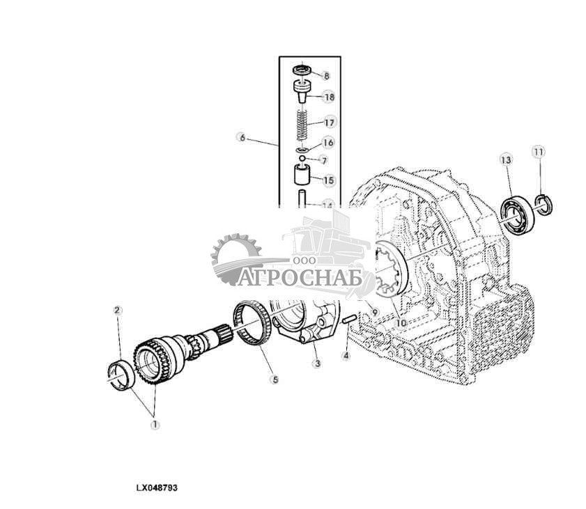 НАСОС ТРАНСМИССИОННОГО МАСЛА 